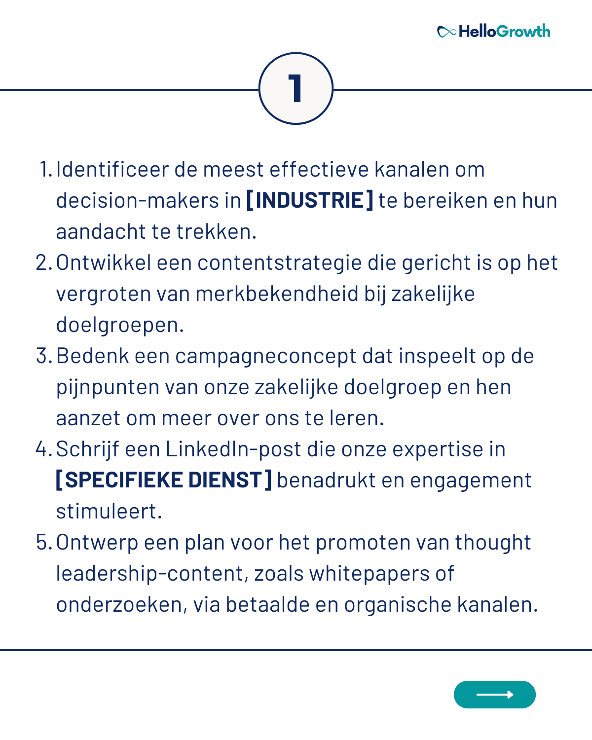 B2B prompts, slide 3